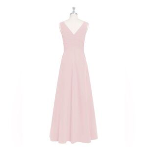 Azazie Flora Blushing Pink Dress
